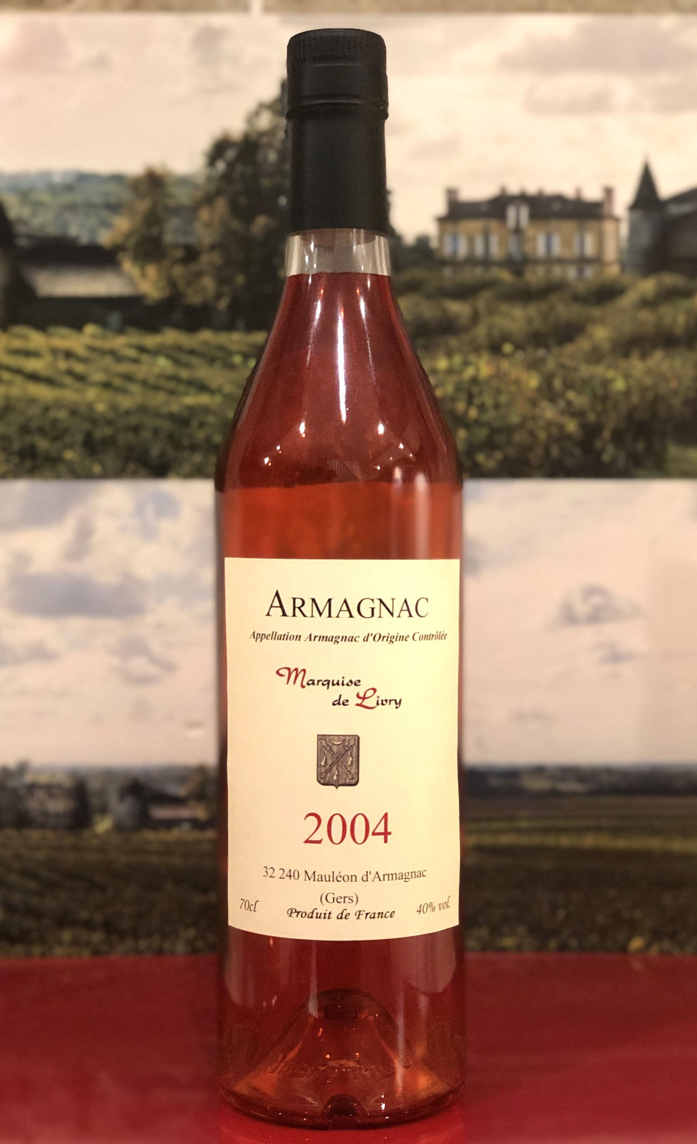 Armagnac Marquise de Livry 2004