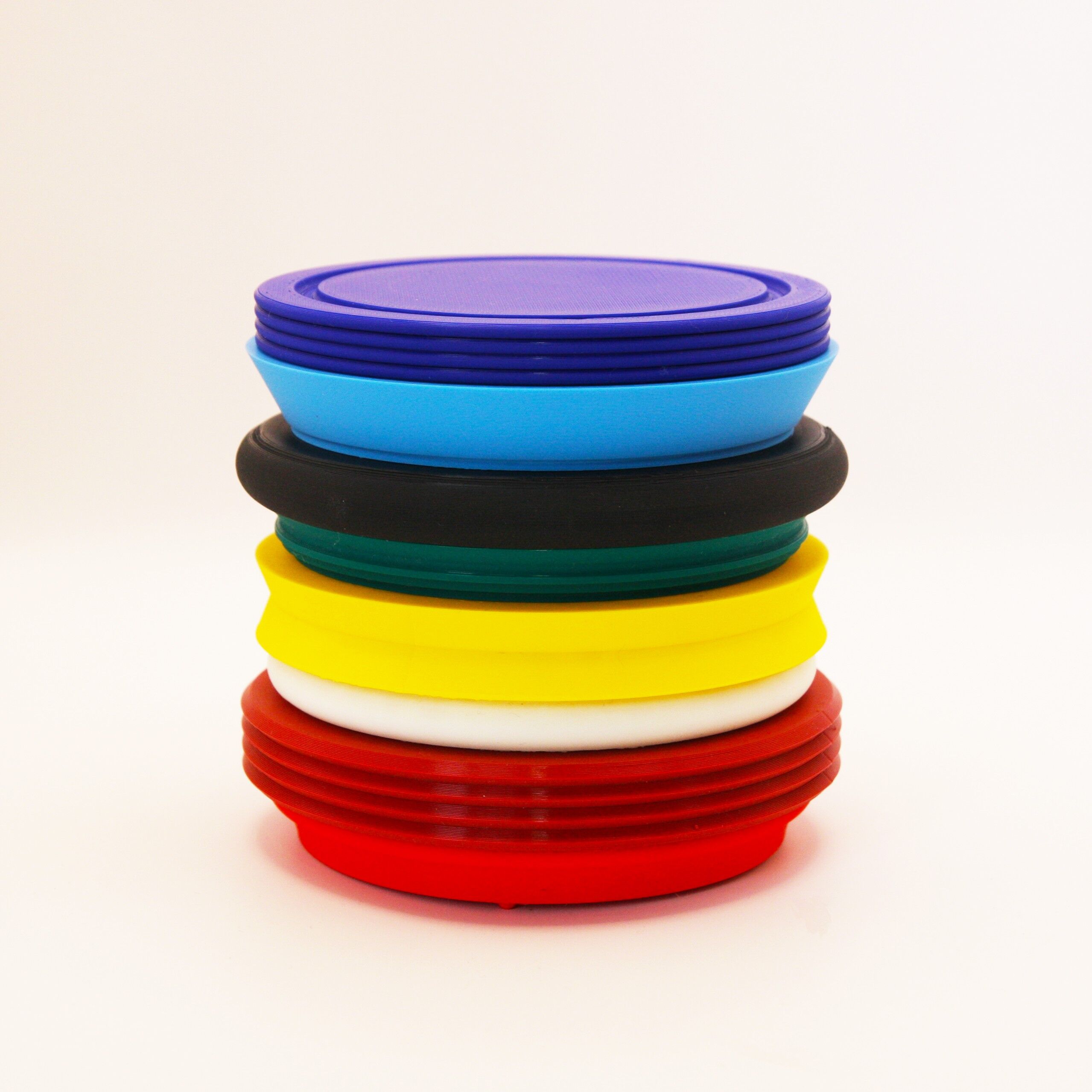 Sottobicchieri in plastica riciclata - Totem