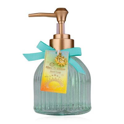 Distributore di sapone per le mani in vetro 200ml RISE AND SHINE-8160962
