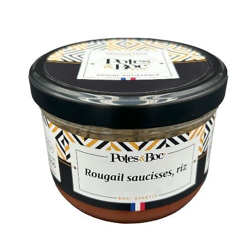 Rougail-Würste/Reis 320 g x9 (Glas)