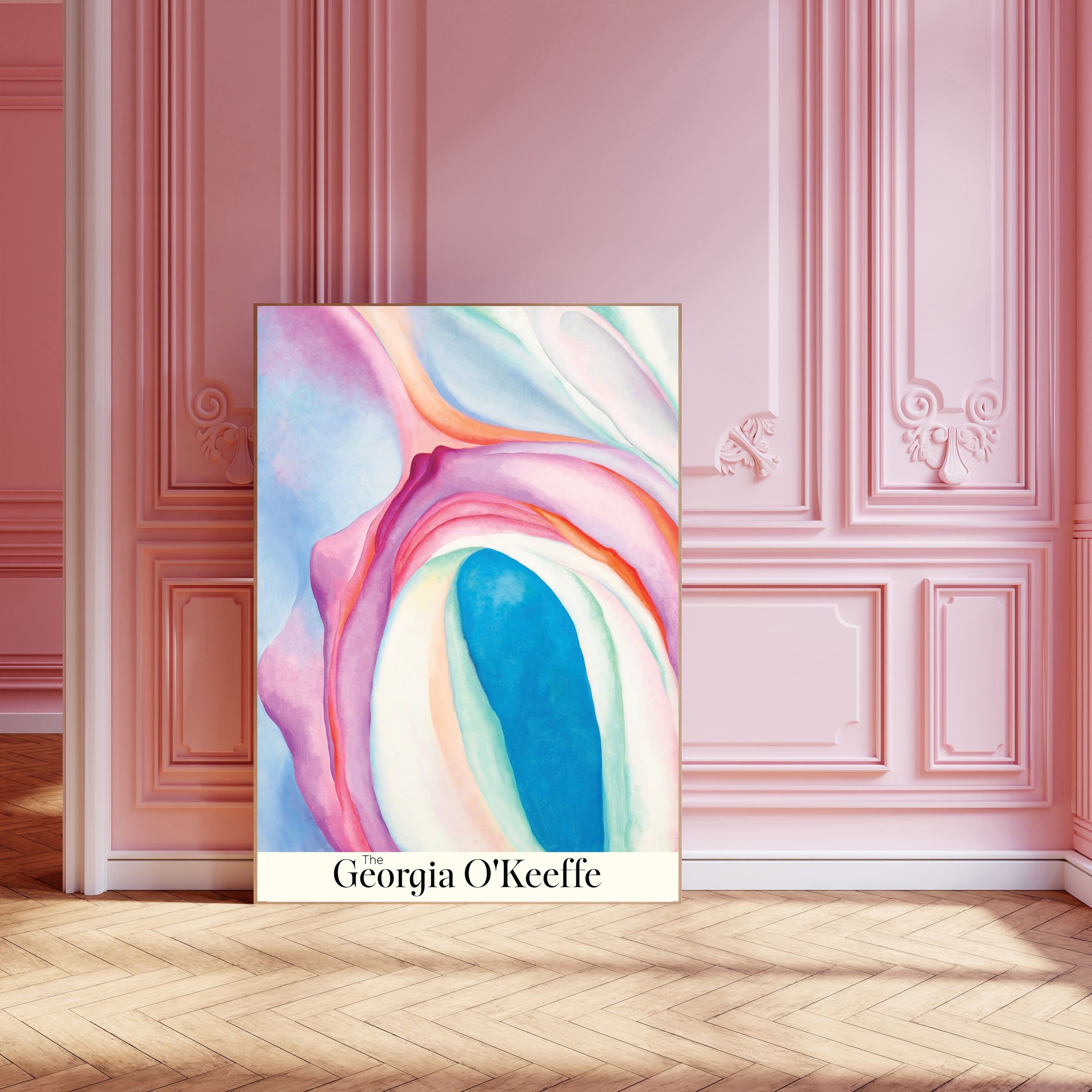 Georgia O'Keeffe – Abstrakter Wand-Kunstdruck