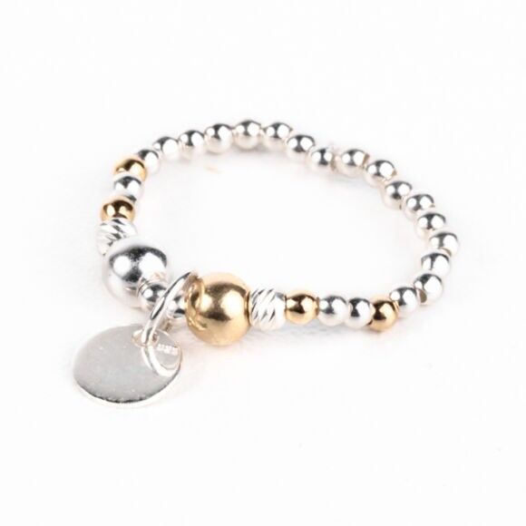 Anello in argento 925 con medaglia - Béa