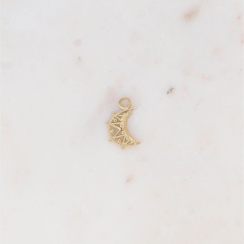 Ciondoli traforati a forma di luna