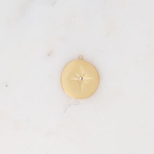 Pendentifs étoile et strass (taille M)
