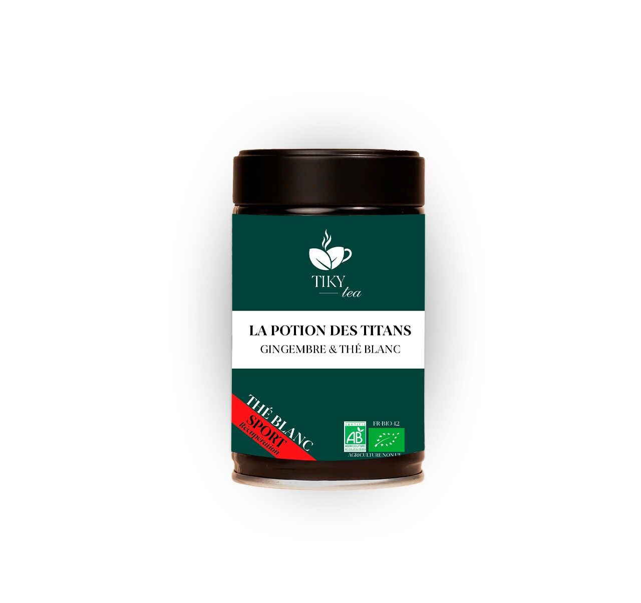 LA POZIONE DEI TITANI - SPORT / RECUPERO MUSCOLARE - Zenzero e Tè Bianco - TÈ - BIOLOGICO