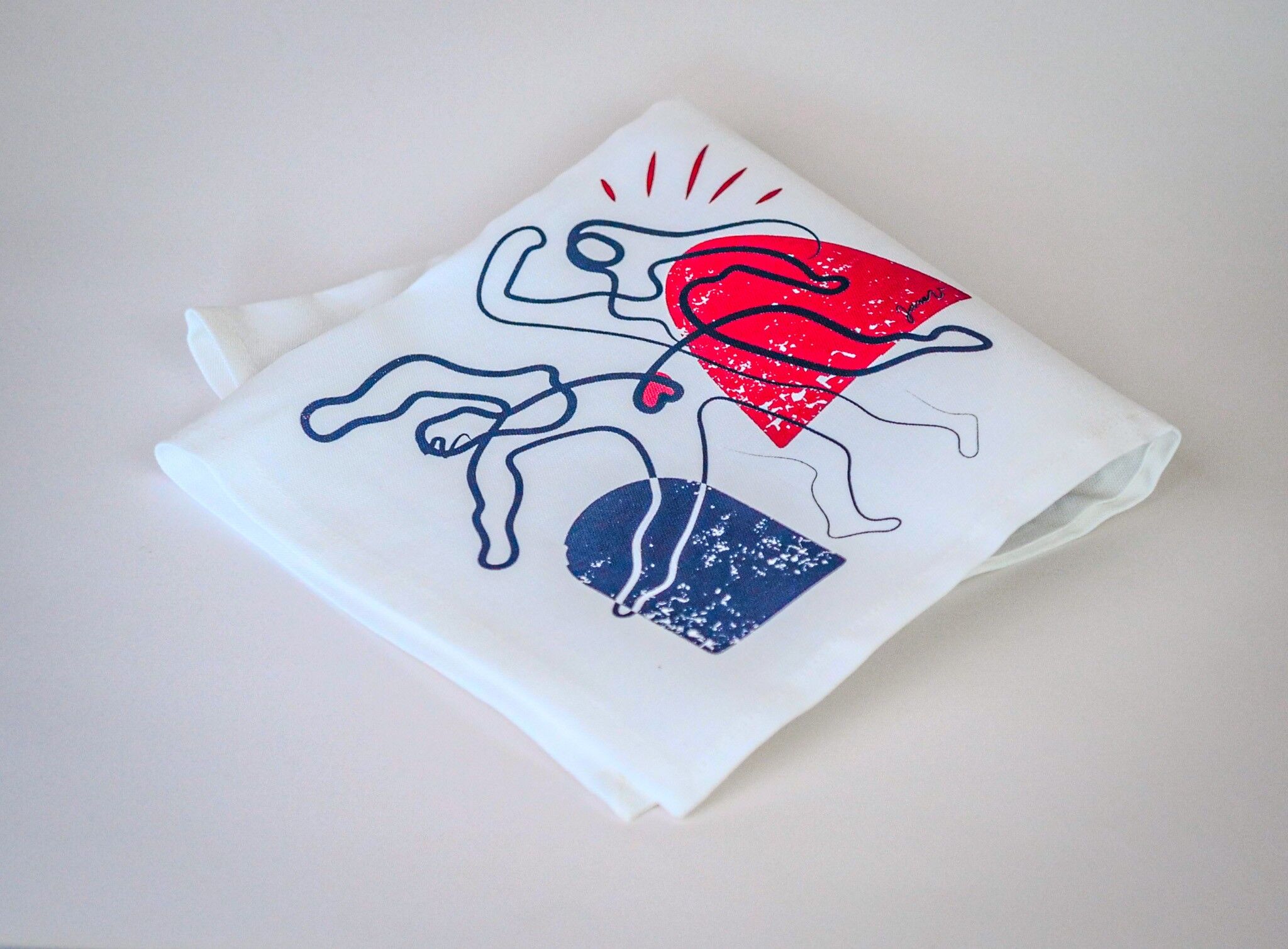 Die Tischserviette "Soulmates" - The Table Napkin - Tischwäsche