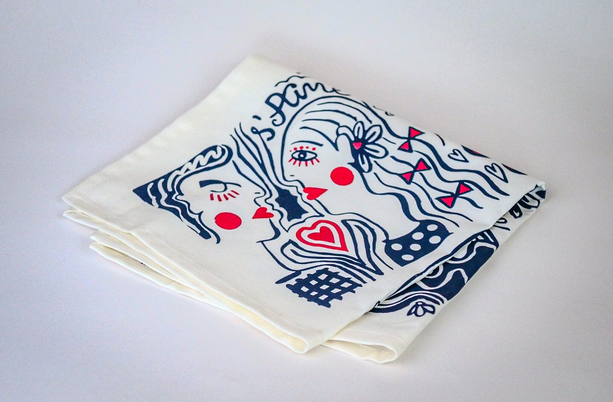 Die Tischserviette "Eternal Lovers" - The Table Napkin - Tischwäsche