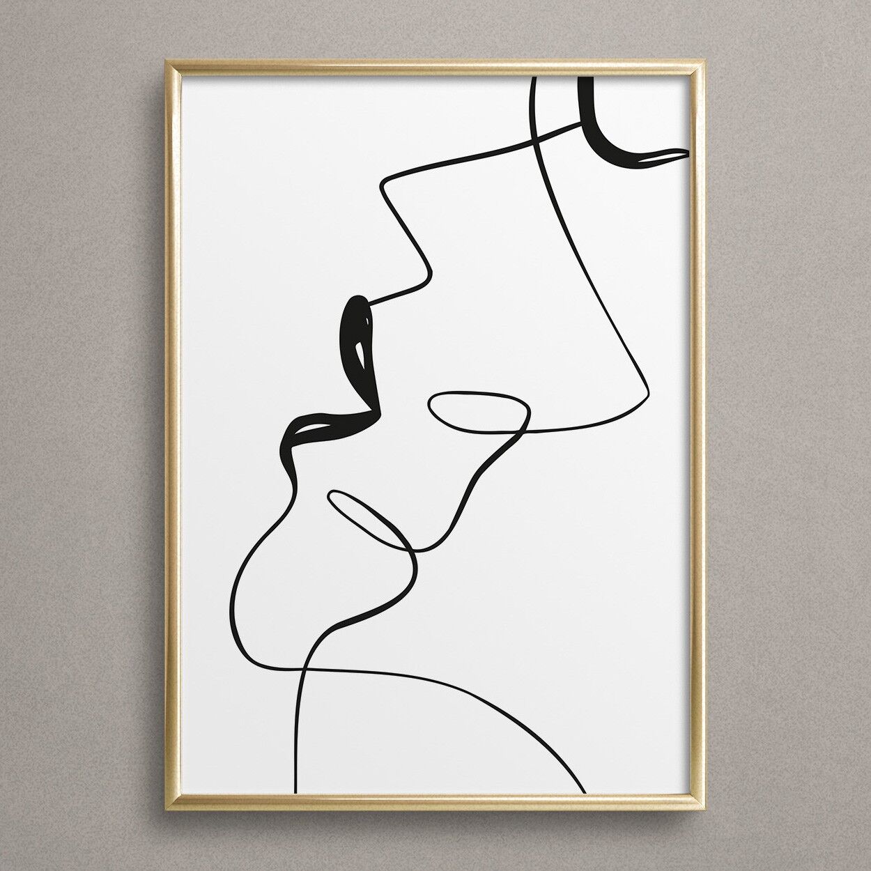 Affiche «Deux deviennent un»