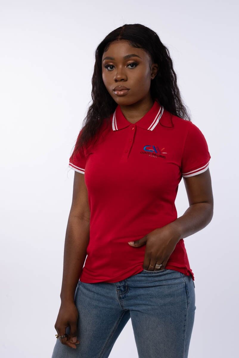 Rotes Damen Poloshirt - Der Klassiker