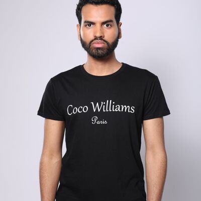 T-shirt homme noir - Coco Williams
