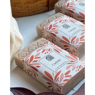Cherry blossom soap with organic donkey milk 80g