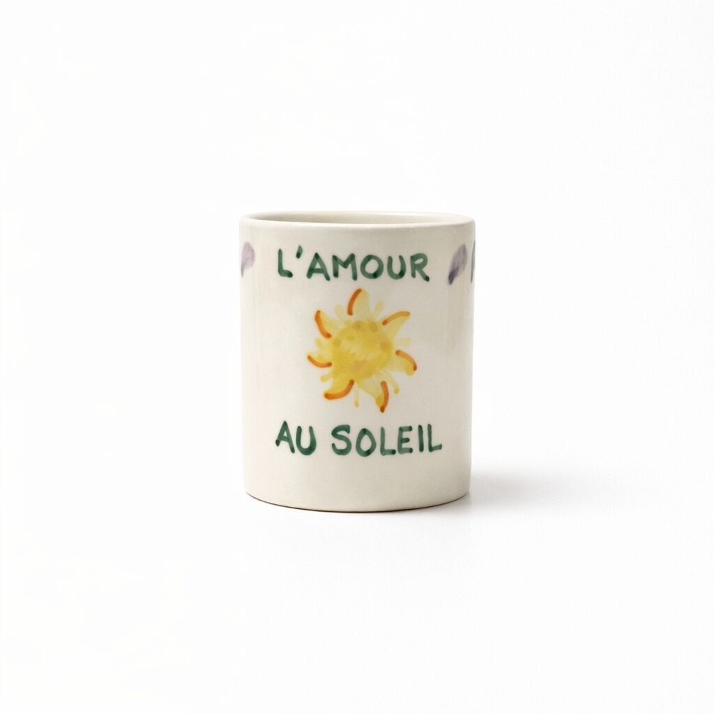 CERAMIC CANDLE SUN CREAM
