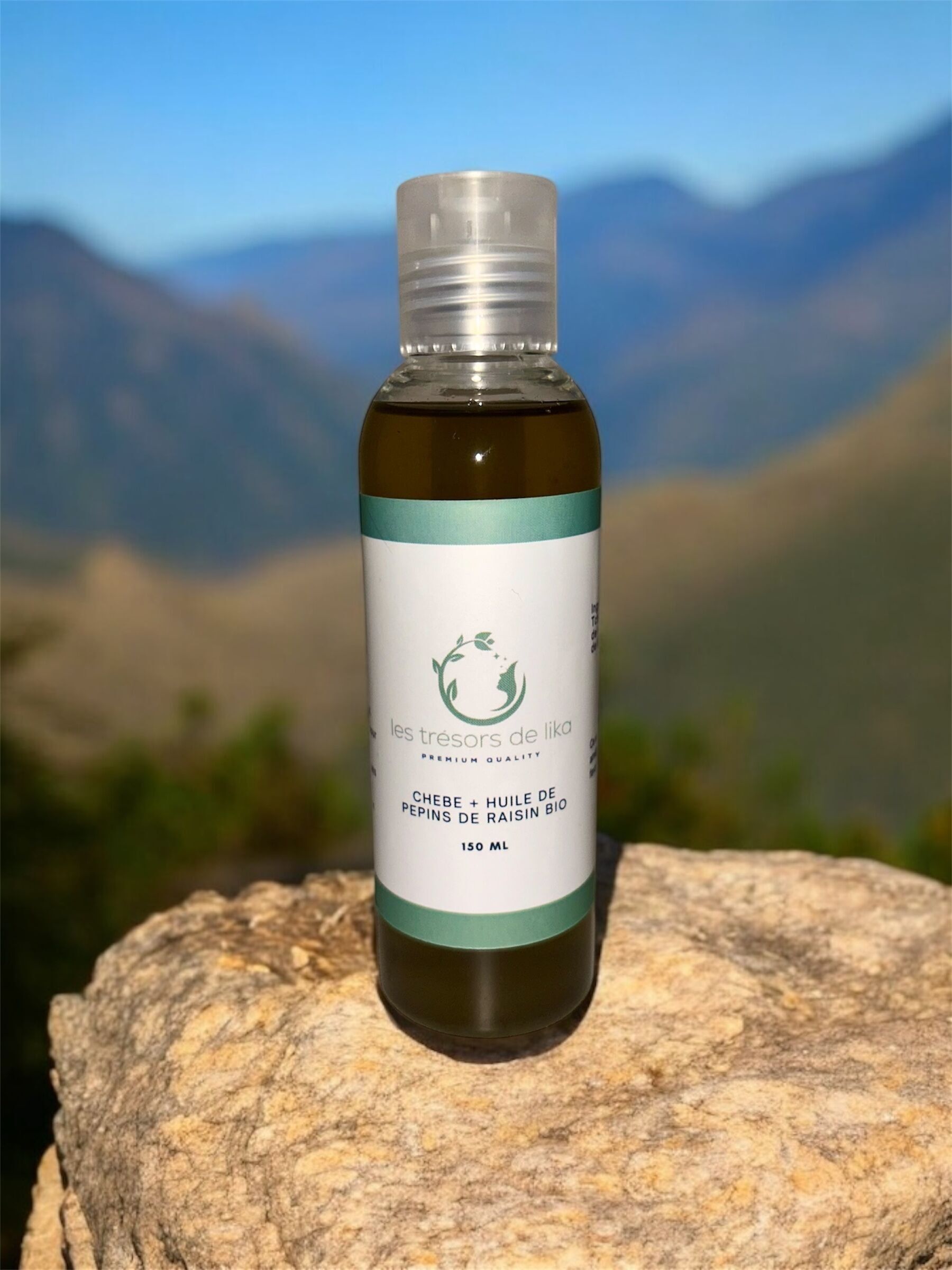 Chébé + Organic grape seed oil