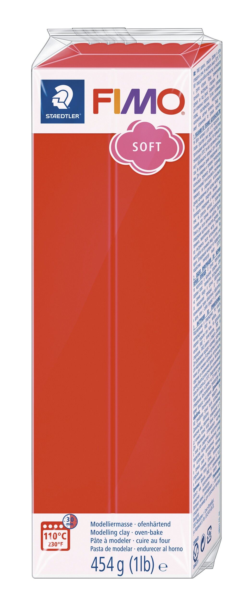 FIMO SOFT 454 G INDIAN RED / 8021-24