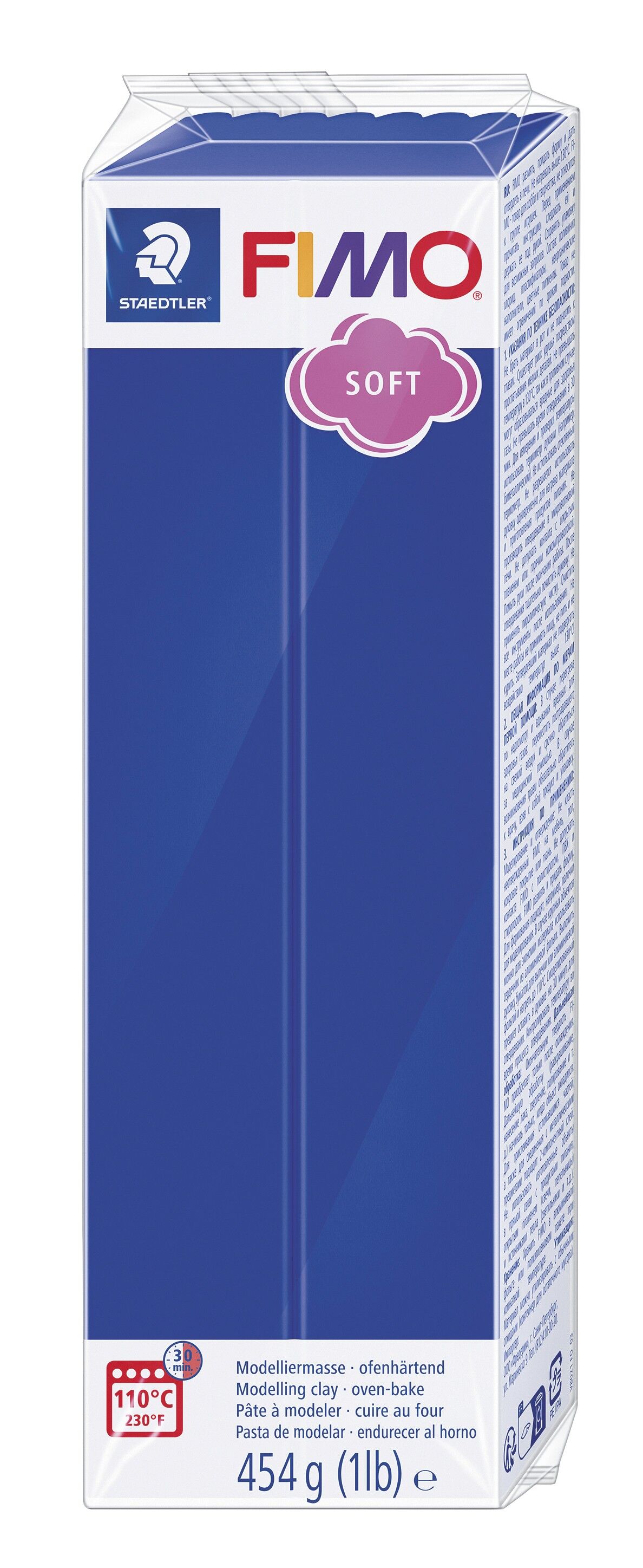 FIMO SOFT 454 G BRILLANT BLUE / 8021-33