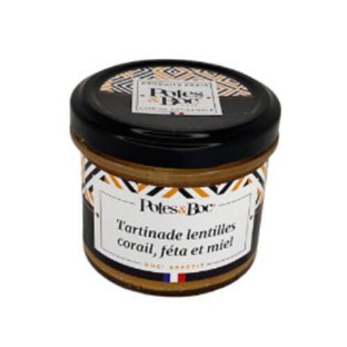 Korallenlinsen-, Feta- und Honigaufstrich 90 g x 9 (Glas)