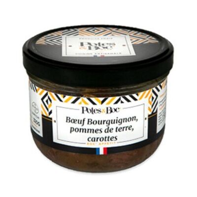 Bouguignon de ternera, patatas y zanahorias 320g x9 (tarro)