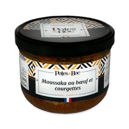 Moussaka di zucchine e manzo 340g x9 (barattolo)