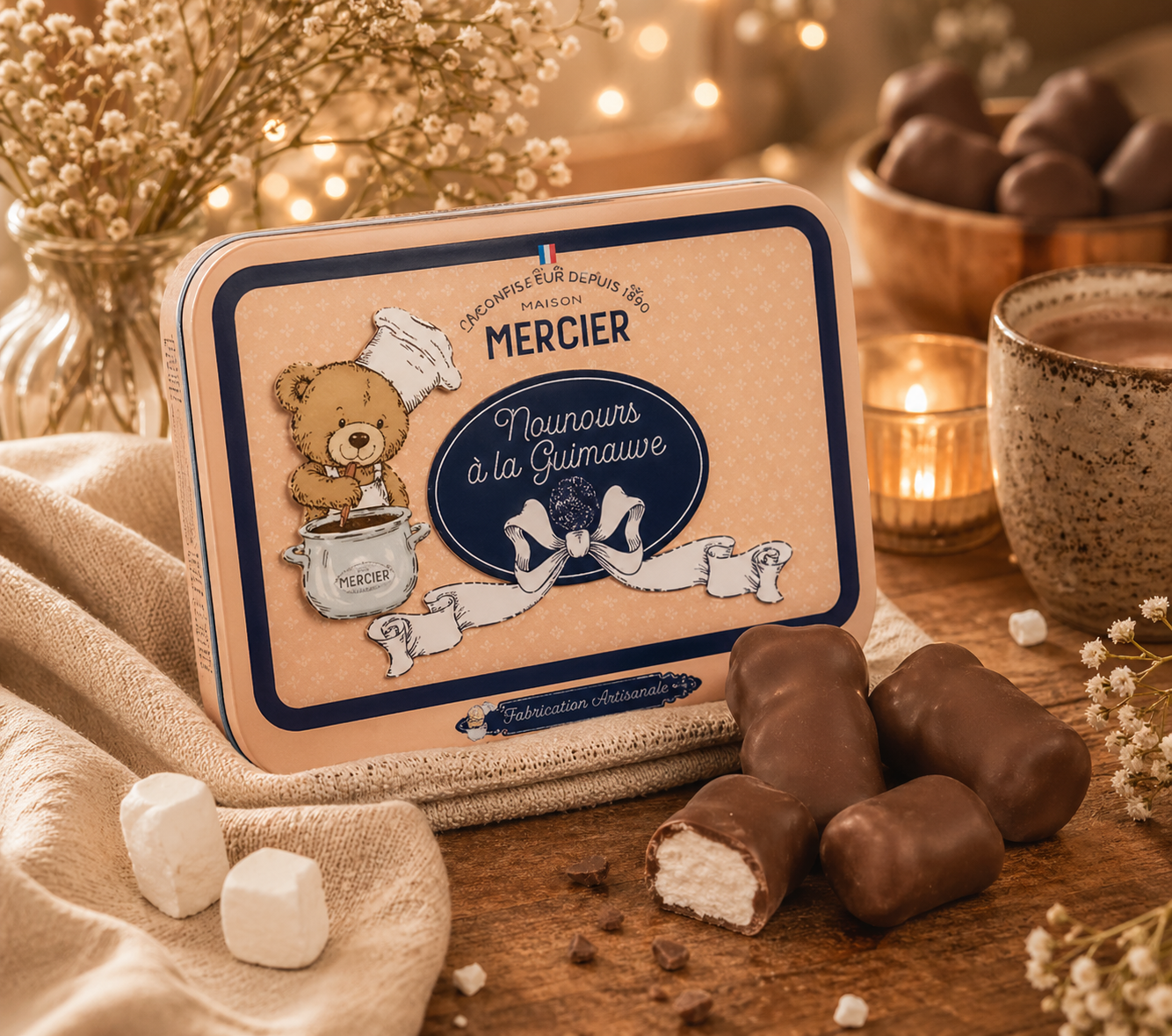 MARSHMALLOW TEDDY BEAR BOX