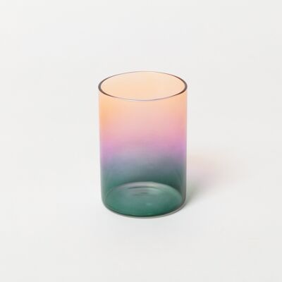 Lunettes dégradées - Trois tons - Lilas / Bleu sarcelle