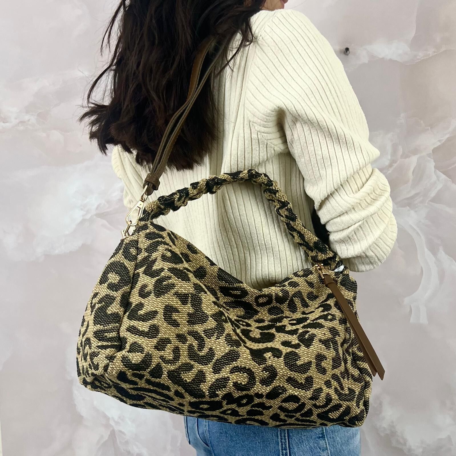 Elegant Leopard Bag – Bold and Stylish 6155#