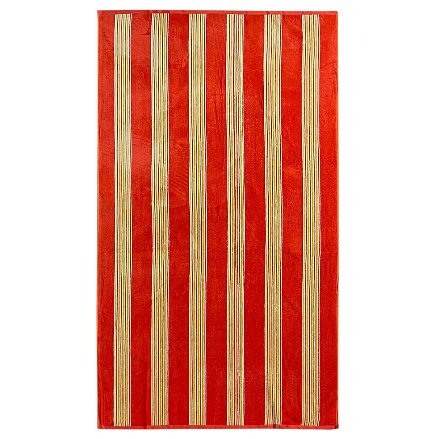 Telo mare Milonga Orange Jacquard Velour Terry - Taglia L