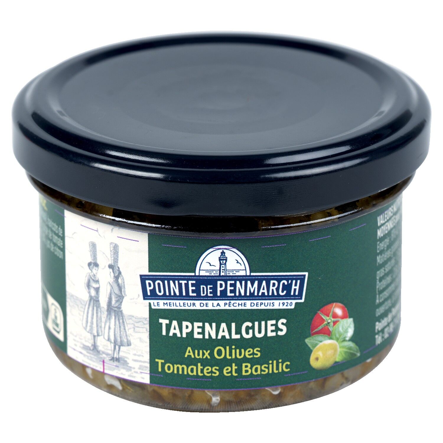TAPENALGUES SPALMABILE CON OLIVE, POMODORI E BASILICO