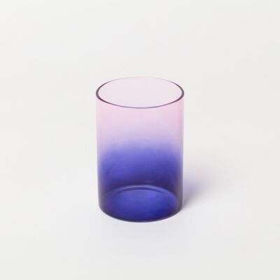 Vidrio degradado - Dos tonos - Rosa / Azul