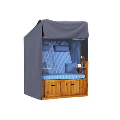 Deksel voor staande manden 35 x 105 x 175/140 cm (L x B x H)