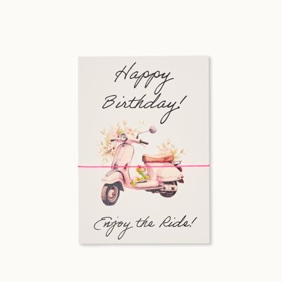 Bracelet Card: Happy Birthday, Enjoy the Ride!