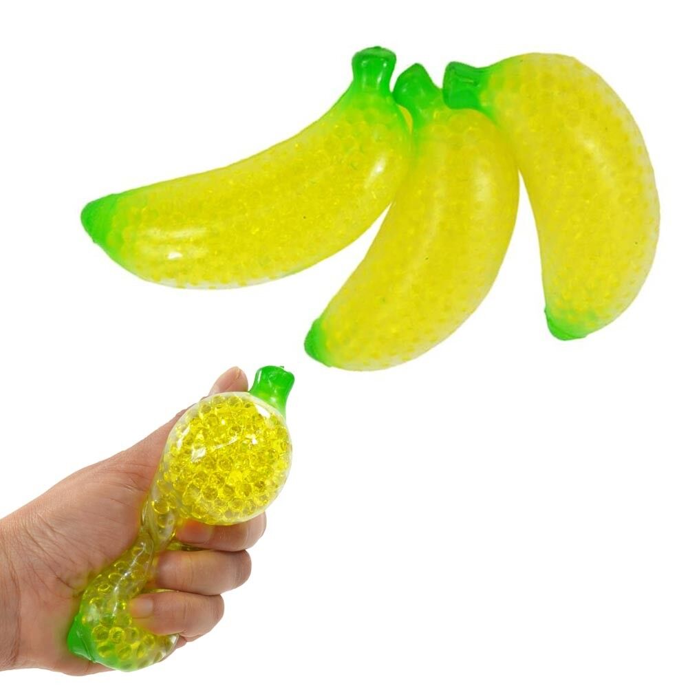 Crystal Beads Banana, Squish Toy
