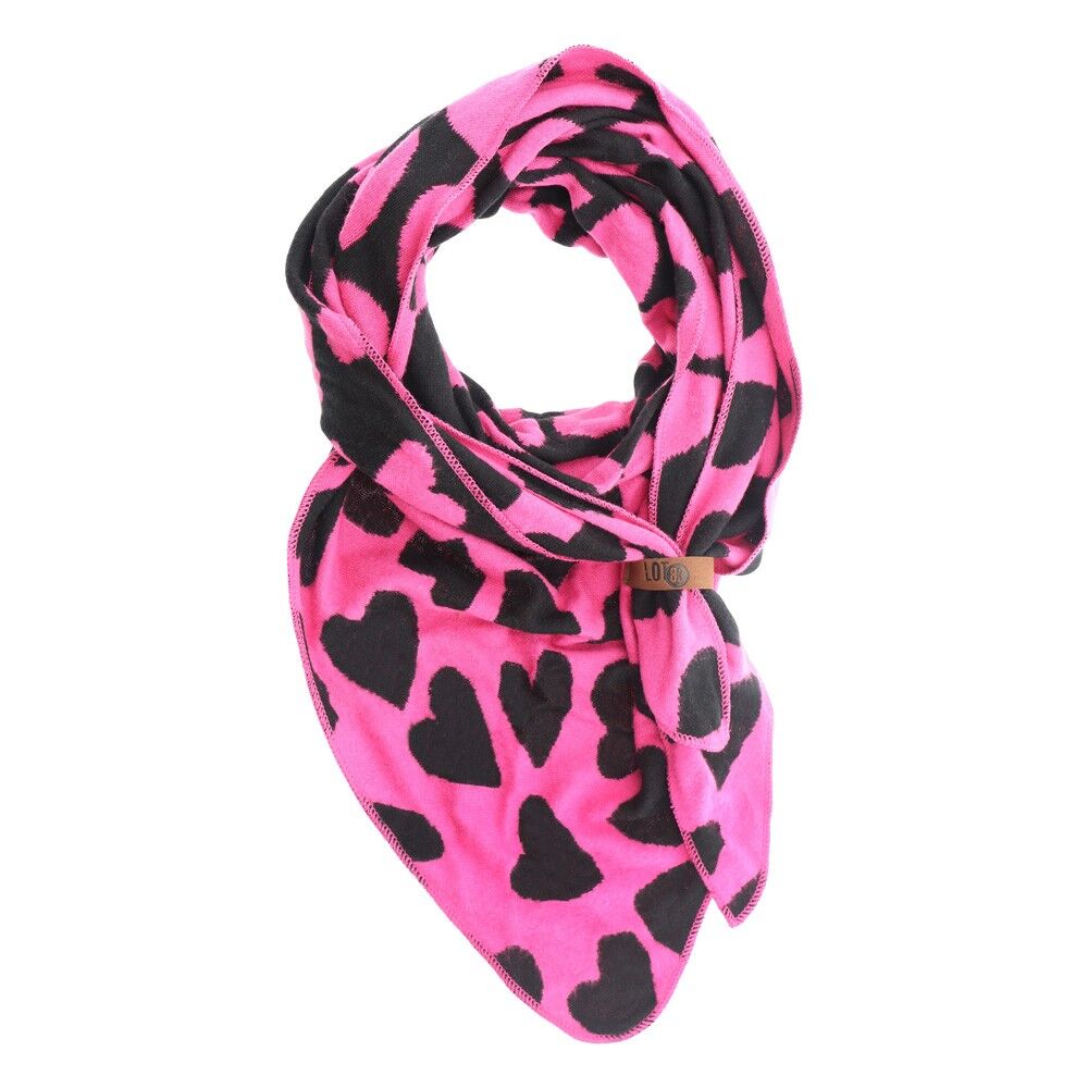 Sciarpa Luna Rosa Nero