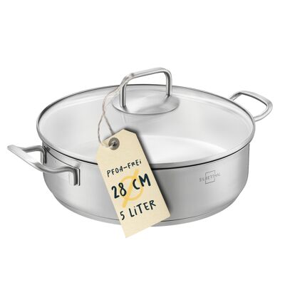 Plat de service non revêtu 28 cm