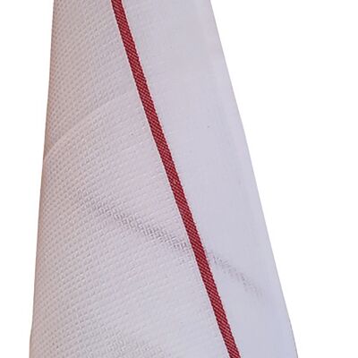 Tea towel Honeycomb Stork Flight Strasbourg White/Red 50 x 70