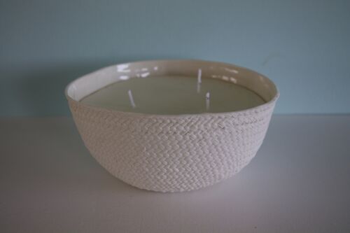 Scented 3-wicks candle § bowl - ebene scent