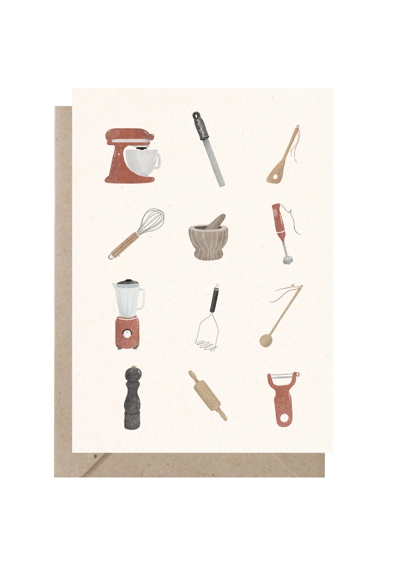 Biglietto d'auguri | In cucina