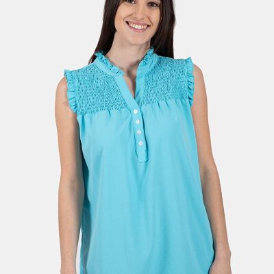 Blusa celeste