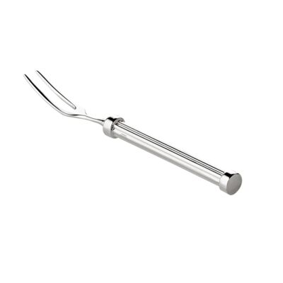 Fourchette à fromage Forma, plaqué argent fin, poli brillant, longueur 16 cm