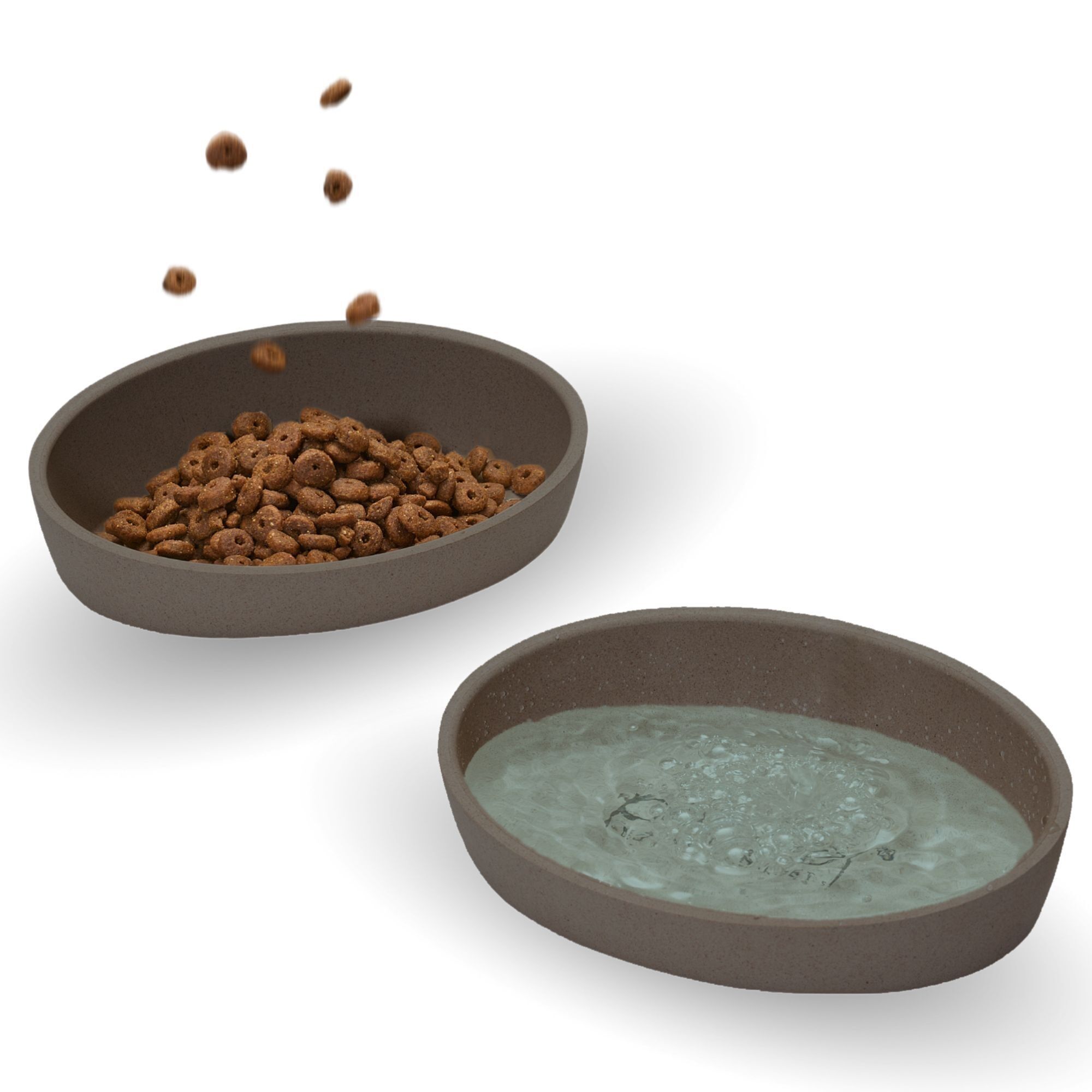 Juego de 2 cuencos para gatos "MIMI"