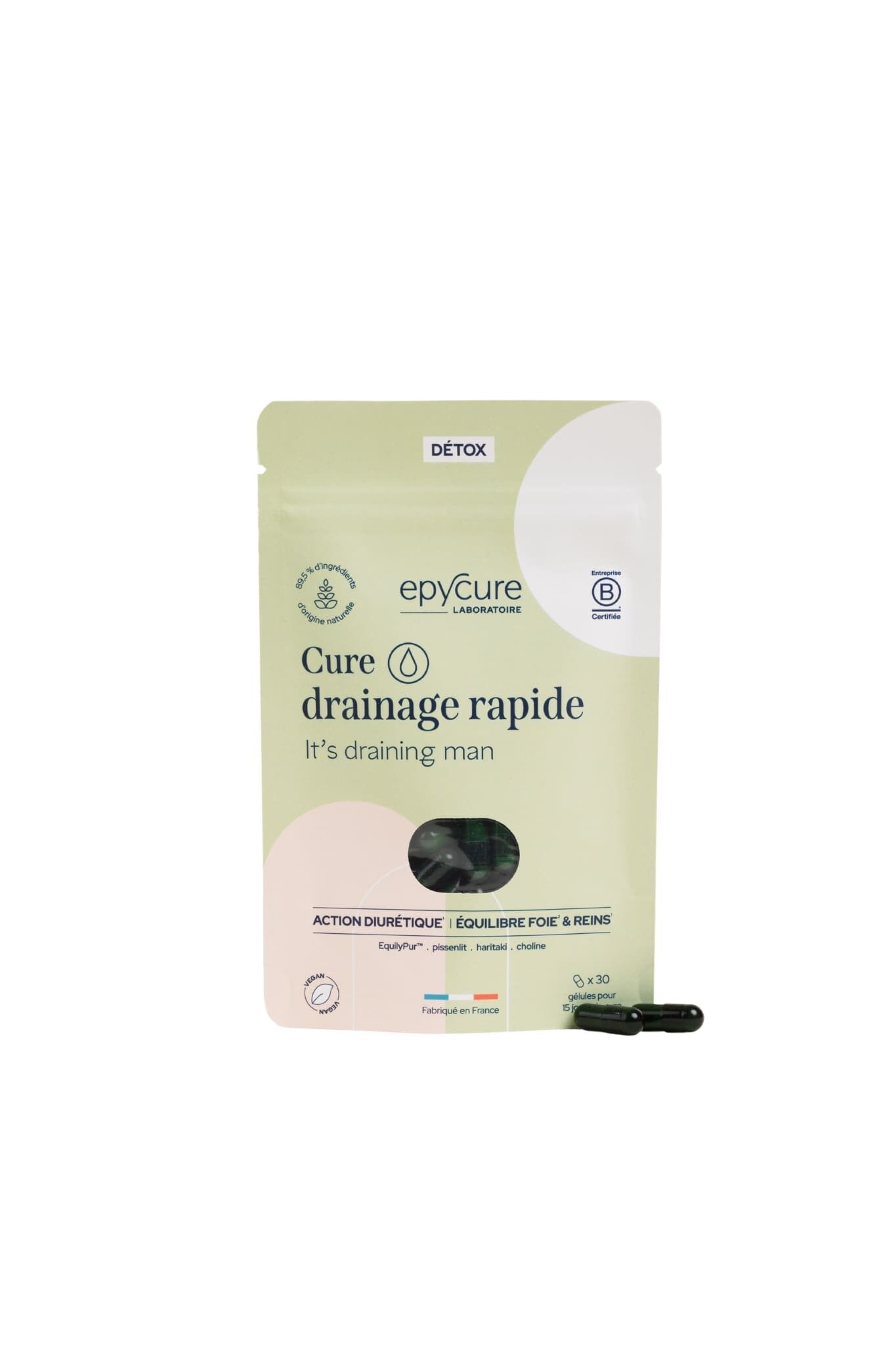 TRATTAMENTO DRENANTE RAPIDO - 15 giorni - Una pulizia completa per purificare il corpo dall'interno.