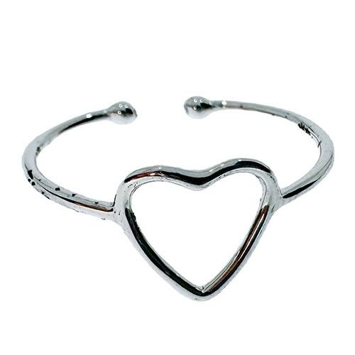 Anello discreto da dito/punta in rame regolabile 11