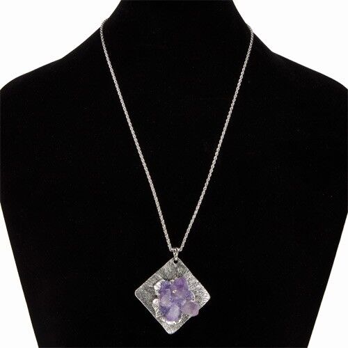 Exclusive Necklace with Pendant 6, Amethyst