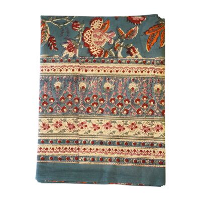 Mantel rectangular de algodón estampado "James"