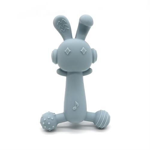 Magni | Teether with tactile surfaces, blå