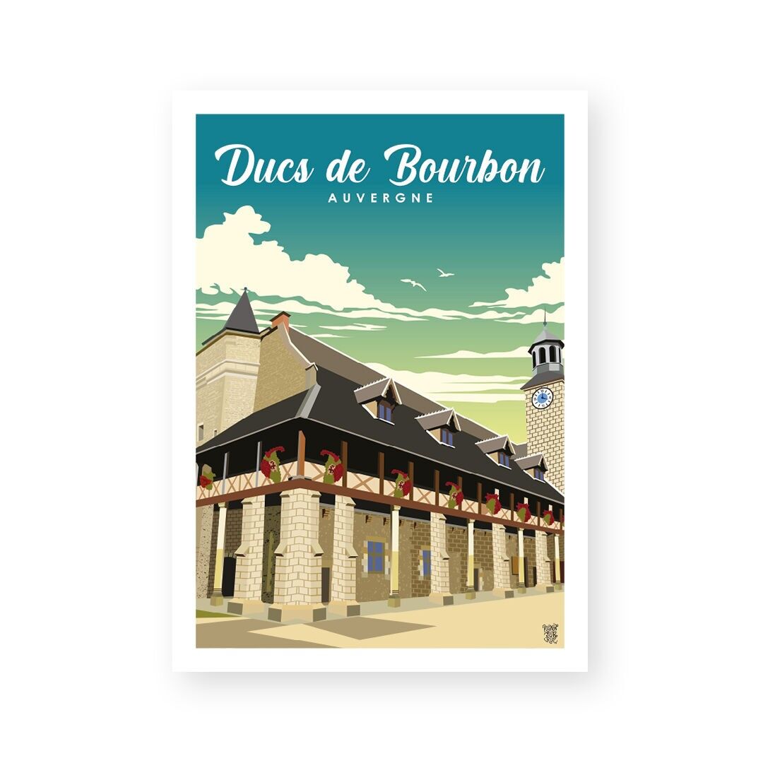 Vintage-Poster/Wandposter „Die Dukes von Bourbon“