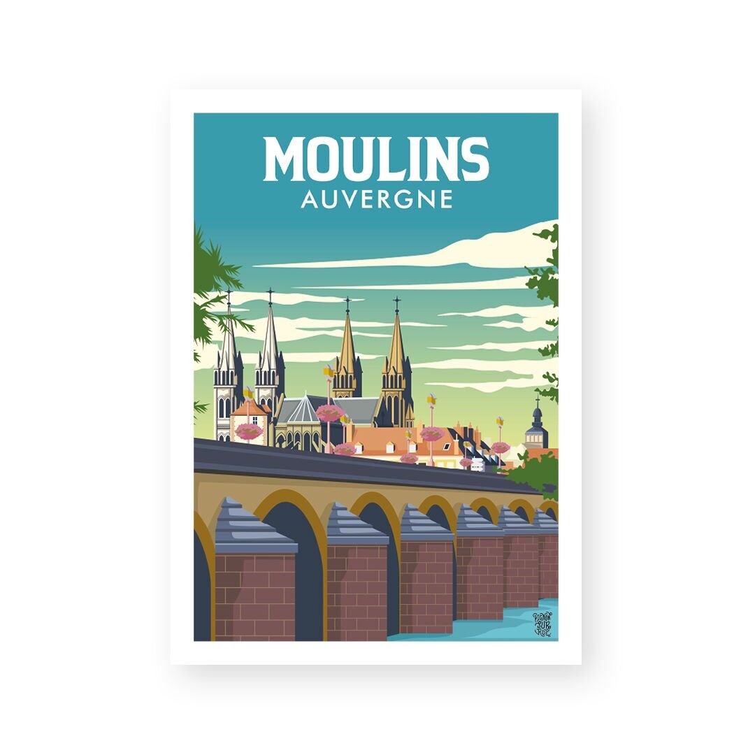 Vintage "Mills" poster/wall poster