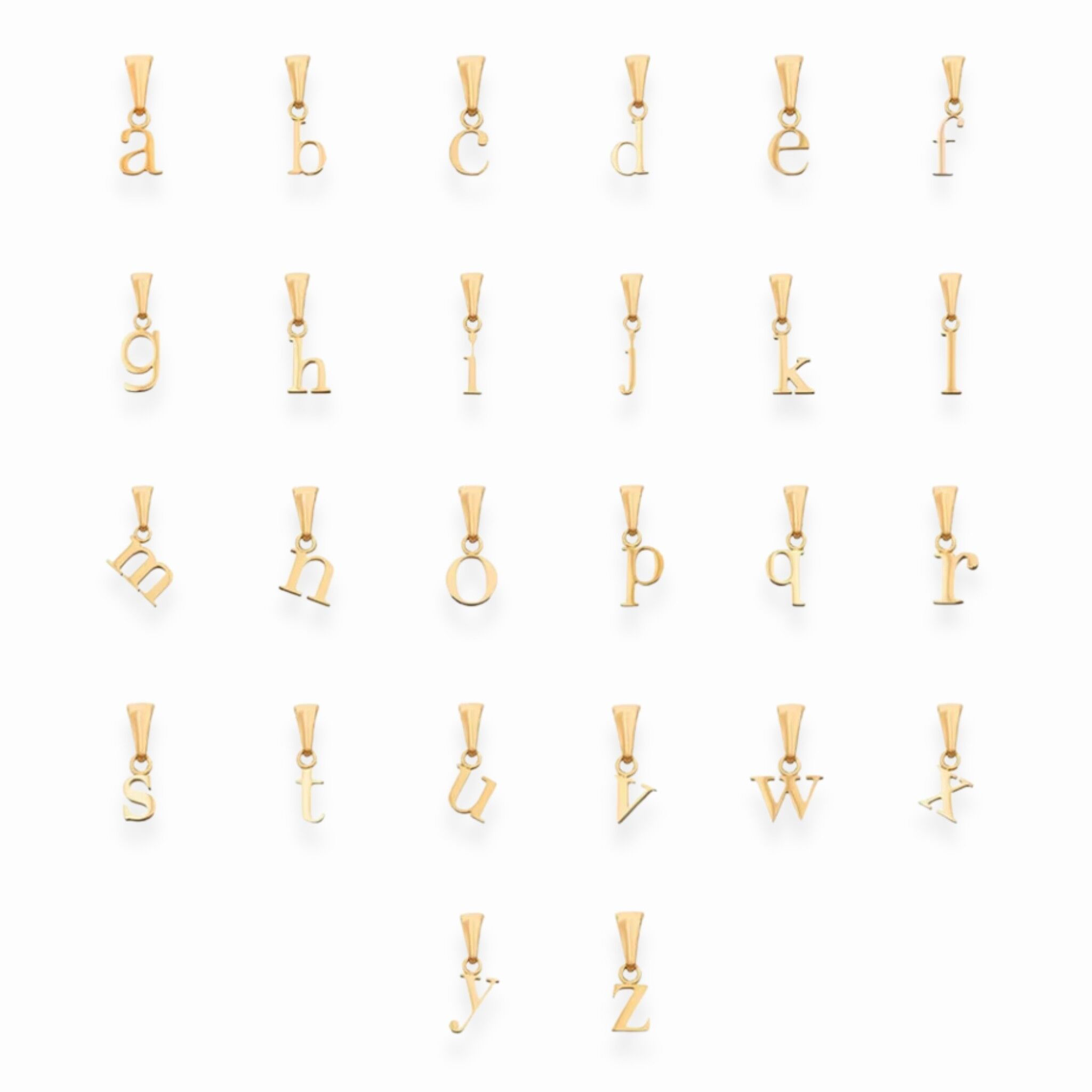 Ciondoli con la lettera ABC