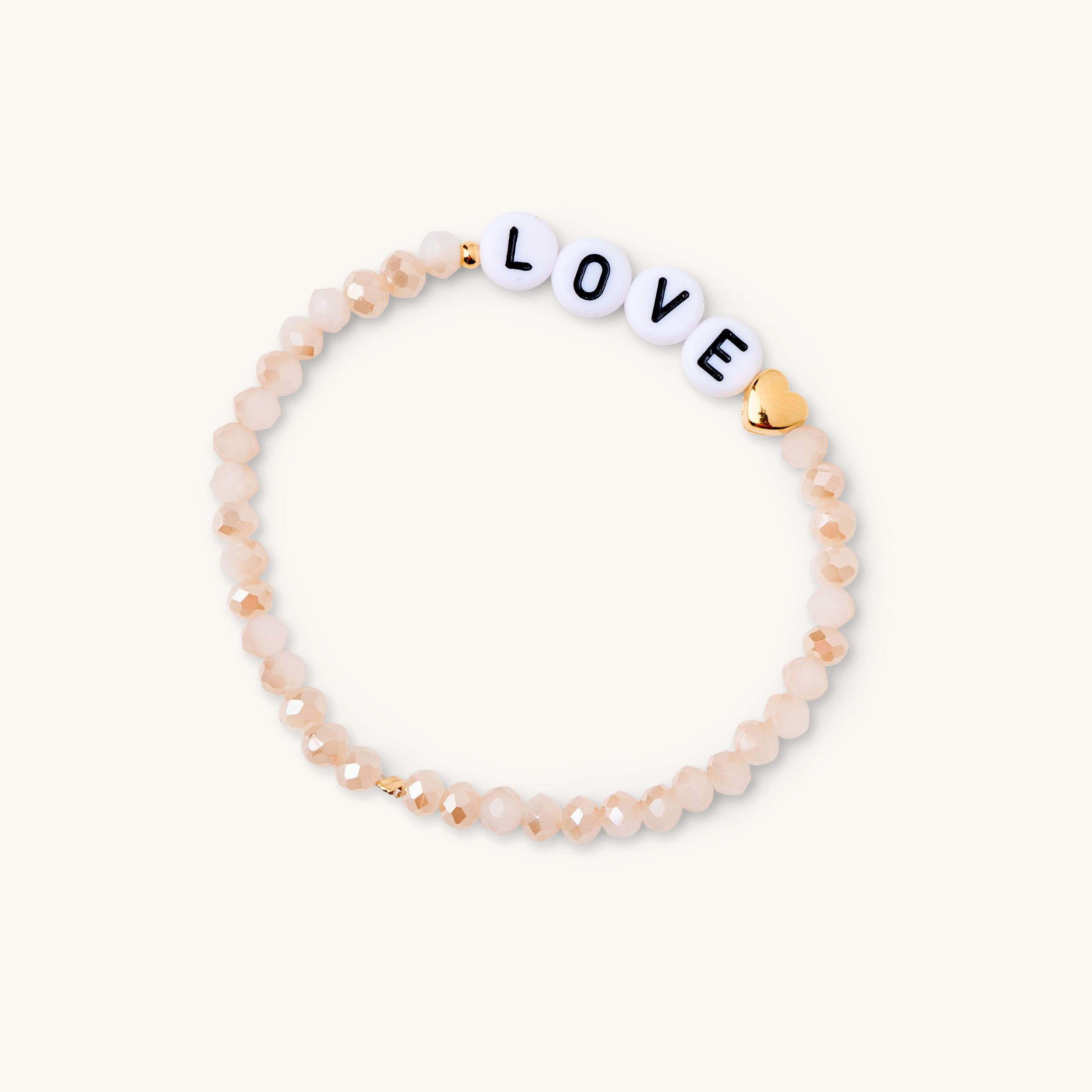 Pulsera Beige Love