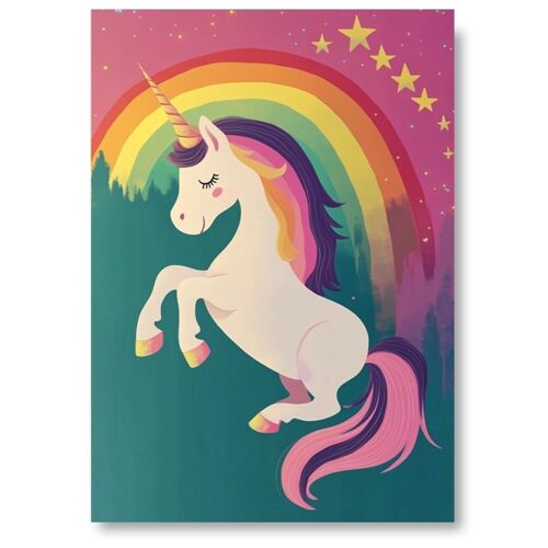 Affiche Licorne Enchantée