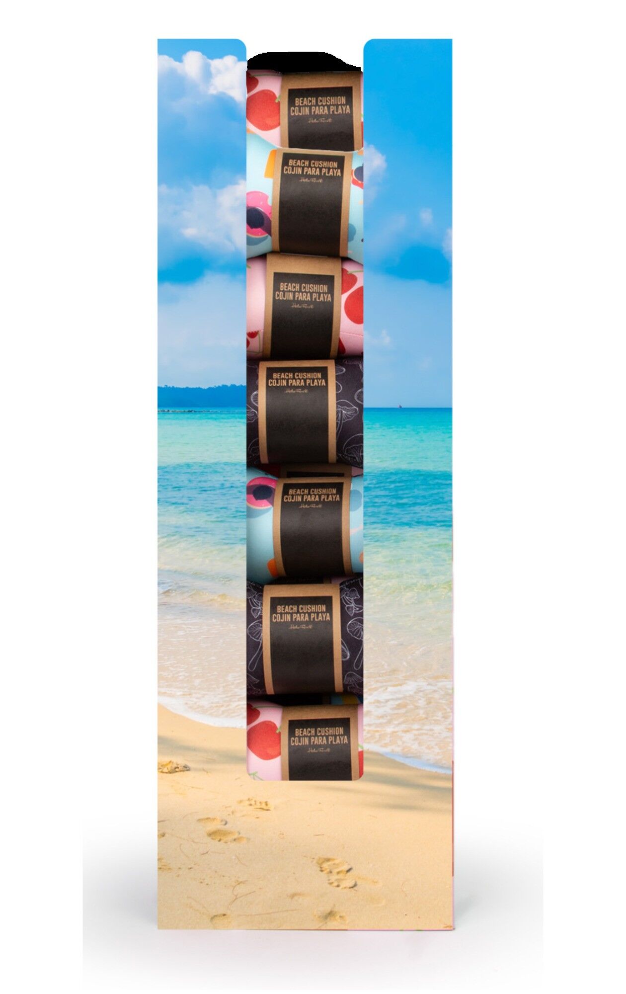 ESPOSITORE 80 CUSCINI SPIAGGIA UNIVERSALE